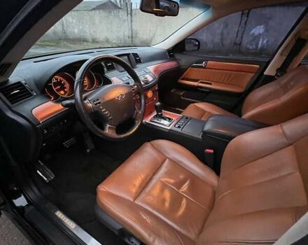 Черный Инфинити M45, объемом двигателя 4.5 л и пробегом 150 тыс. км за 7300 $, фото 8 на Automoto.ua