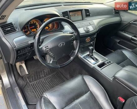 Серый Инфинити M45, объемом двигателя 4.5 л и пробегом 168 тыс. км за 6800 $, фото 12 на Automoto.ua