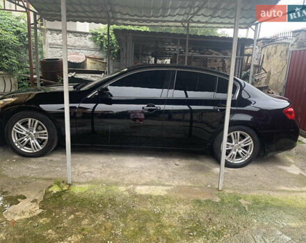 Черный Инфинити Q40, объемом двигателя 3.7 л и пробегом 139 тыс. км за 15000 $, фото 1 на Automoto.ua