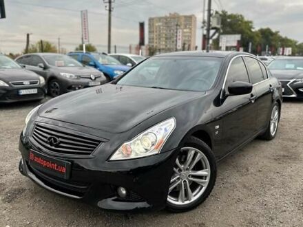 Черный Инфинити Q40, объемом двигателя 3.7 л и пробегом 167 тыс. км за 11800 $, фото 1 на Automoto.ua