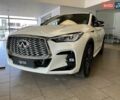 Белый Инфинити QX55, объемом двигателя 2 л и пробегом 1 тыс. км за 48021 $, фото 1 на Automoto.ua
