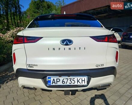 Білий Інфініті QX55, об'ємом двигуна 2 л та пробігом 14 тис. км за 34900 $, фото 1 на Automoto.ua