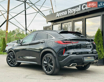 Черный Инфинити QX55, объемом двигателя 2 л и пробегом 65 тыс. км за 32700 $, фото 3 на Automoto.ua