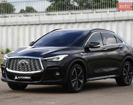 Черный Инфинити QX55, объемом двигателя 2 л и пробегом 116 тыс. км за 33400 $, фото 2 на Automoto.ua
