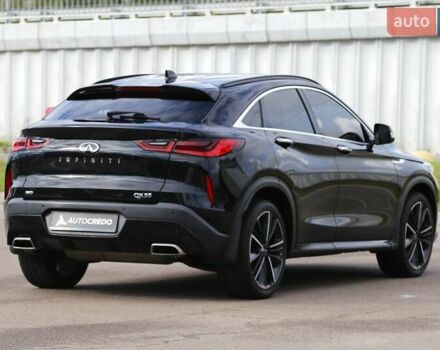 Черный Инфинити QX55, объемом двигателя 2 л и пробегом 116 тыс. км за 33400 $, фото 6 на Automoto.ua