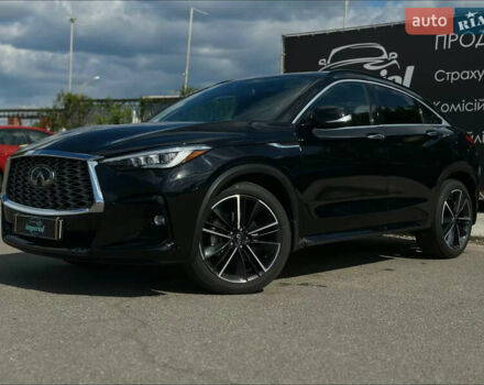 Черный Инфинити QX55, объемом двигателя 2 л и пробегом 65 тыс. км за 32000 $, фото 4 на Automoto.ua