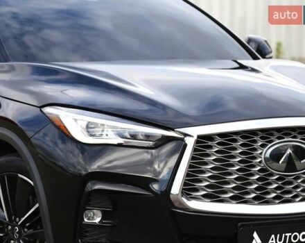 Черный Инфинити QX55, объемом двигателя 2 л и пробегом 116 тыс. км за 33400 $, фото 3 на Automoto.ua