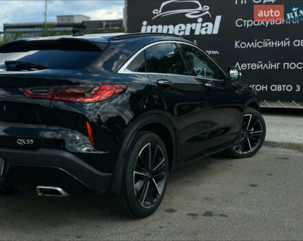 Черный Инфинити QX55, объемом двигателя 2 л и пробегом 65 тыс. км за 32000 $, фото 7 на Automoto.ua