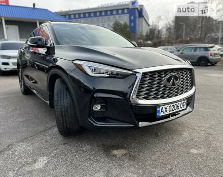 Чорний Інфініті QX55, об'ємом двигуна 2 л та пробігом 57 тис. км за 34999 $, фото 3 на Automoto.ua