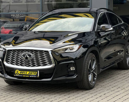 Черный Инфинити QX55, объемом двигателя 2 л и пробегом 15 тыс. км за 36990 $, фото 2 на Automoto.ua