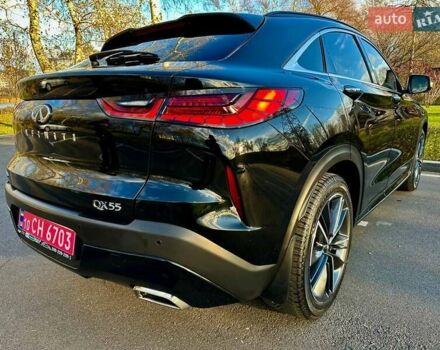Черный Инфинити QX55, объемом двигателя 2 л и пробегом 67 тыс. км за 31900 $, фото 17 на Automoto.ua