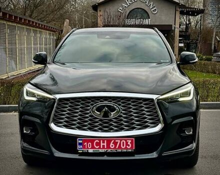 Черный Инфинити QX55, объемом двигателя 2 л и пробегом 67 тыс. км за 31900 $, фото 5 на Automoto.ua