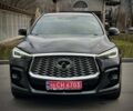Черный Инфинити QX55, объемом двигателя 2 л и пробегом 67 тыс. км за 31900 $, фото 1 на Automoto.ua