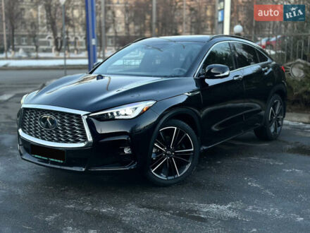 Інфініті QX55 2021 у Харкові на Automoto.ua Чорний Інфініті QX55, об'ємом двигуна 2 л та пробігом 64 тис. км за 34900 $, фото 1 на Automoto.ua