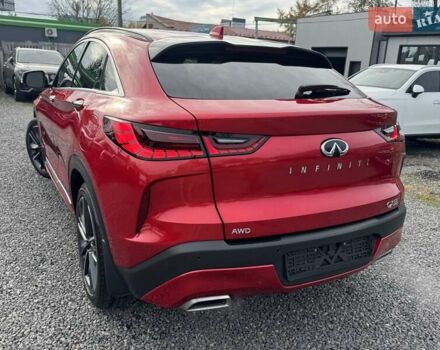 Красный Инфинити QX55, объемом двигателя 2 л и пробегом 50 тыс. км за 32900 $, фото 64 на Automoto.ua