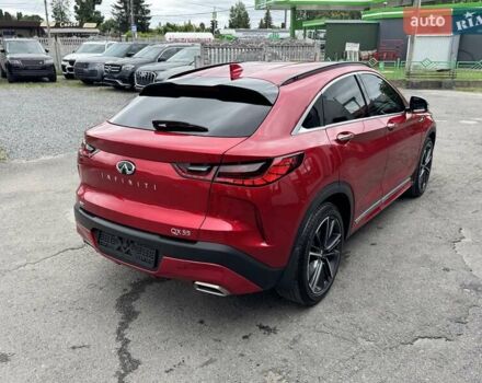 Красный Инфинити QX55, объемом двигателя 2 л и пробегом 50 тыс. км за 32900 $, фото 61 на Automoto.ua