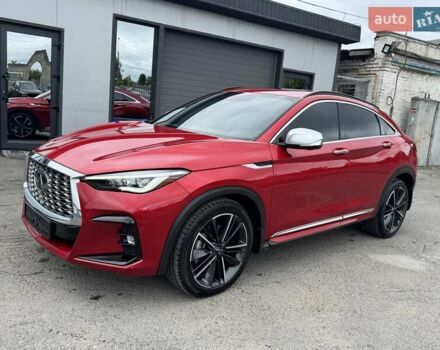 Красный Инфинити QX55, объемом двигателя 2 л и пробегом 50 тыс. км за 32900 $, фото 76 на Automoto.ua