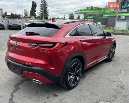 Красный Инфинити QX55, объемом двигателя 2 л и пробегом 50 тыс. км за 32900 $, фото 100 на Automoto.ua