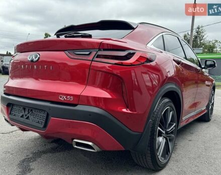 Красный Инфинити QX55, объемом двигателя 2 л и пробегом 50 тыс. км за 32900 $, фото 63 на Automoto.ua
