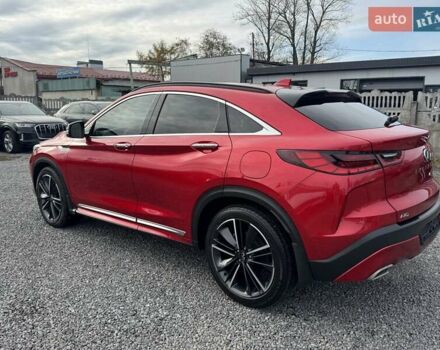 Красный Инфинити QX55, объемом двигателя 2 л и пробегом 50 тыс. км за 32900 $, фото 69 на Automoto.ua