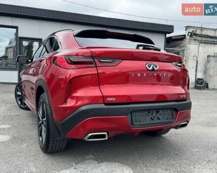 Красный Инфинити QX55, объемом двигателя 2 л и пробегом 50 тыс. км за 32900 $, фото 29 на Automoto.ua