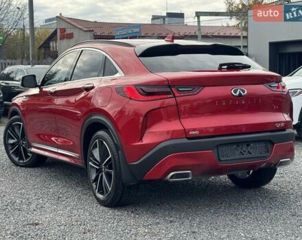Красный Инфинити QX55, объемом двигателя 2 л и пробегом 50 тыс. км за 32900 $, фото 10 на Automoto.ua