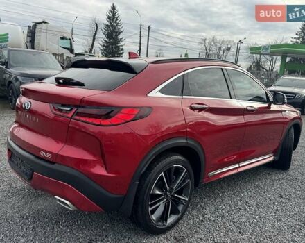 Красный Инфинити QX55, объемом двигателя 2 л и пробегом 50 тыс. км за 32900 $, фото 60 на Automoto.ua