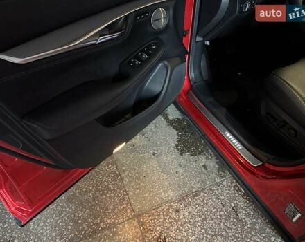 Красный Инфинити QX55, объемом двигателя 2 л и пробегом 50 тыс. км за 32900 $, фото 8 на Automoto.ua