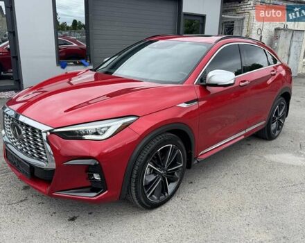 Красный Инфинити QX55, объемом двигателя 2 л и пробегом 50 тыс. км за 32900 $, фото 75 на Automoto.ua