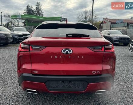 Красный Инфинити QX55, объемом двигателя 2 л и пробегом 50 тыс. км за 32900 $, фото 62 на Automoto.ua