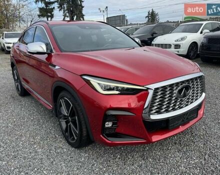 Красный Инфинити QX55, объемом двигателя 2 л и пробегом 50 тыс. км за 32900 $, фото 88 на Automoto.ua