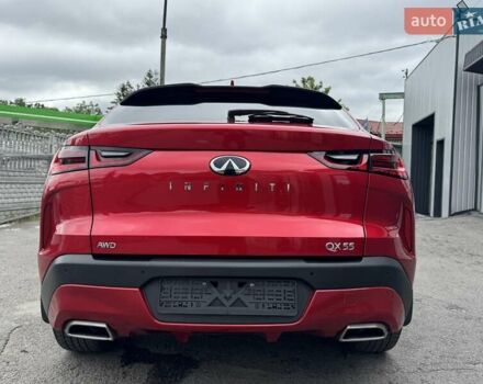Красный Инфинити QX55, объемом двигателя 2 л и пробегом 50 тыс. км за 32900 $, фото 64 на Automoto.ua