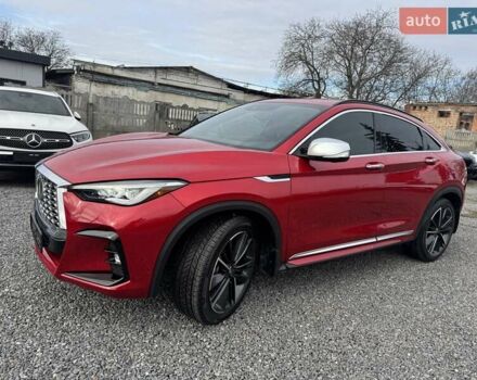 Красный Инфинити QX55, объемом двигателя 2 л и пробегом 50 тыс. км за 32900 $, фото 25 на Automoto.ua