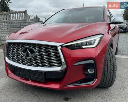 Красный Инфинити QX55, объемом двигателя 2 л и пробегом 50 тыс. км за 32900 $, фото 12 на Automoto.ua