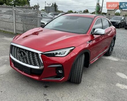 Красный Инфинити QX55, объемом двигателя 2 л и пробегом 50 тыс. км за 32900 $, фото 16 на Automoto.ua
