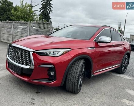 Красный Инфинити QX55, объемом двигателя 2 л и пробегом 50 тыс. км за 32900 $, фото 15 на Automoto.ua