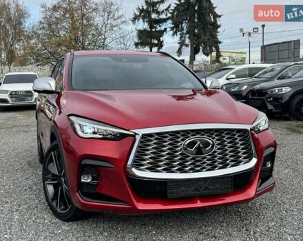 Красный Инфинити QX55, объемом двигателя 2 л и пробегом 50 тыс. км за 32900 $, фото 15 на Automoto.ua