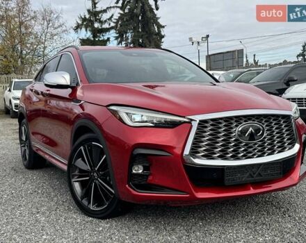 Красный Инфинити QX55, объемом двигателя 2 л и пробегом 50 тыс. км за 32900 $, фото 13 на Automoto.ua