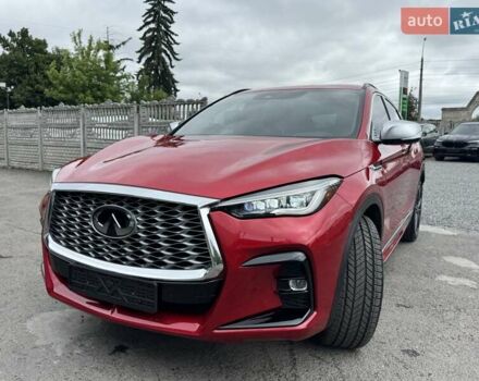 Красный Инфинити QX55, объемом двигателя 2 л и пробегом 50 тыс. км за 32900 $, фото 42 на Automoto.ua
