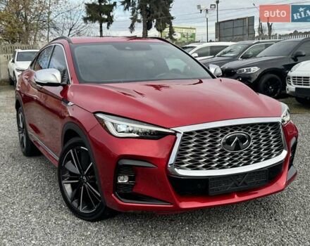 Красный Инфинити QX55, объемом двигателя 2 л и пробегом 50 тыс. км за 32900 $, фото 14 на Automoto.ua