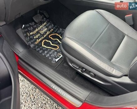 Красный Инфинити QX55, объемом двигателя 2 л и пробегом 50 тыс. км за 32900 $, фото 18 на Automoto.ua