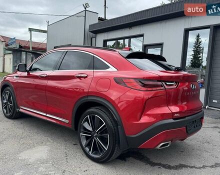 Красный Инфинити QX55, объемом двигателя 2 л и пробегом 50 тыс. км за 32900 $, фото 71 на Automoto.ua