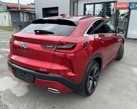 Красный Инфинити QX55, объемом двигателя 2 л и пробегом 50 тыс. км за 32900 $, фото 34 на Automoto.ua
