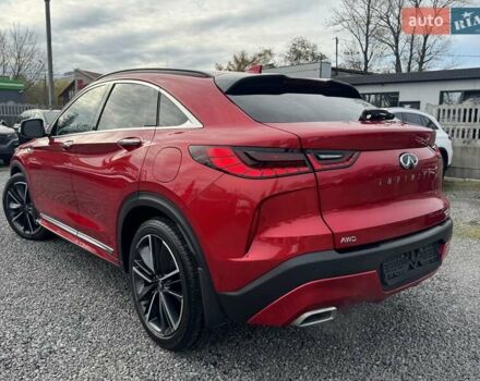 Красный Инфинити QX55, объемом двигателя 2 л и пробегом 50 тыс. км за 32900 $, фото 65 на Automoto.ua