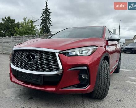 Красный Инфинити QX55, объемом двигателя 2 л и пробегом 50 тыс. км за 32900 $, фото 41 на Automoto.ua