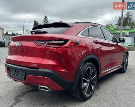 Красный Инфинити QX55, объемом двигателя 2 л и пробегом 50 тыс. км за 32900 $, фото 99 на Automoto.ua
