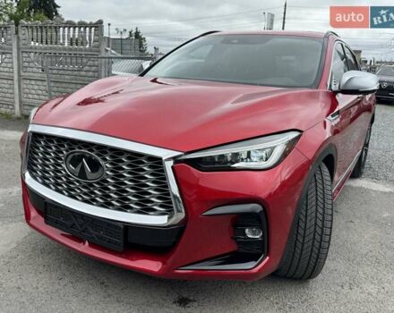 Красный Инфинити QX55, объемом двигателя 2 л и пробегом 50 тыс. км за 32900 $, фото 17 на Automoto.ua