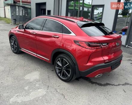 Красный Инфинити QX55, объемом двигателя 2 л и пробегом 50 тыс. км за 32900 $, фото 72 на Automoto.ua