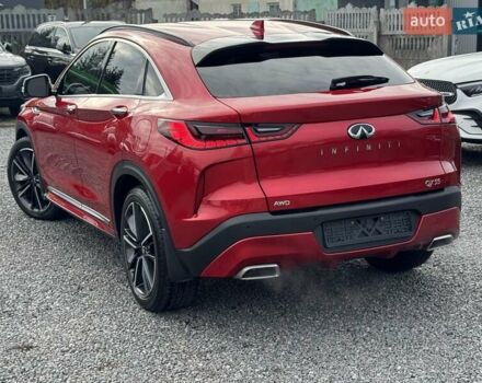 Красный Инфинити QX55, объемом двигателя 2 л и пробегом 50 тыс. км за 32900 $, фото 7 на Automoto.ua