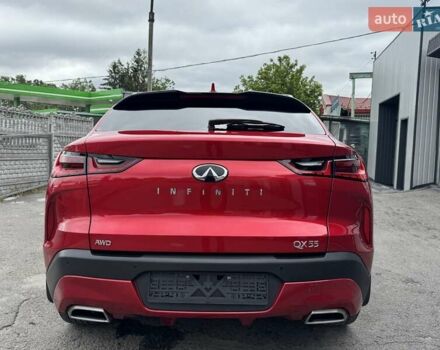 Красный Инфинити QX55, объемом двигателя 2 л и пробегом 50 тыс. км за 32900 $, фото 65 на Automoto.ua